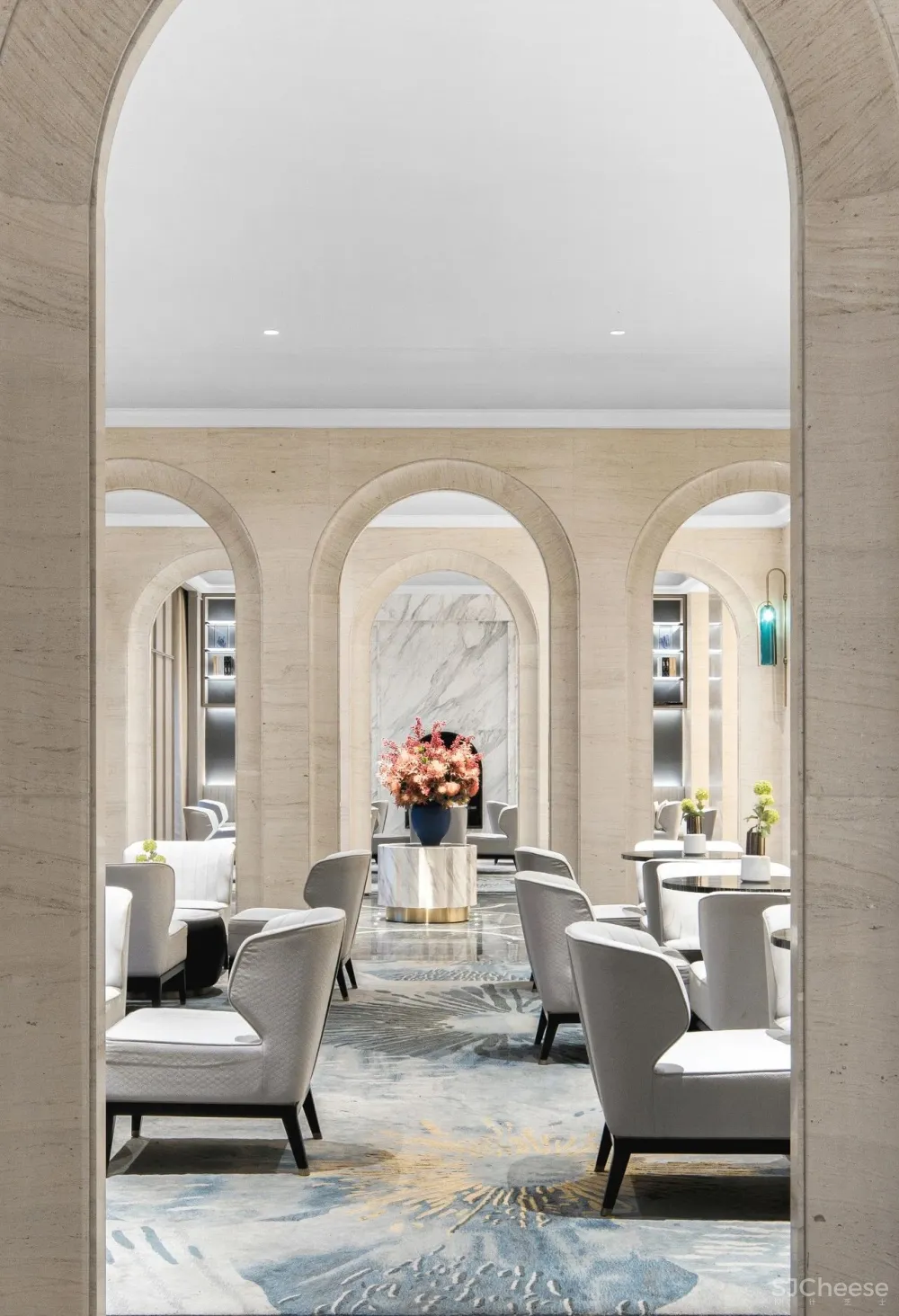 当代摩登气质的售楼中心设计,美的直入人心!