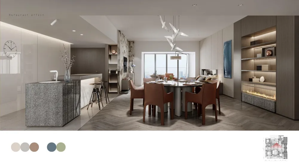 住宅 I “汀”海，素净&温适的一方乐土