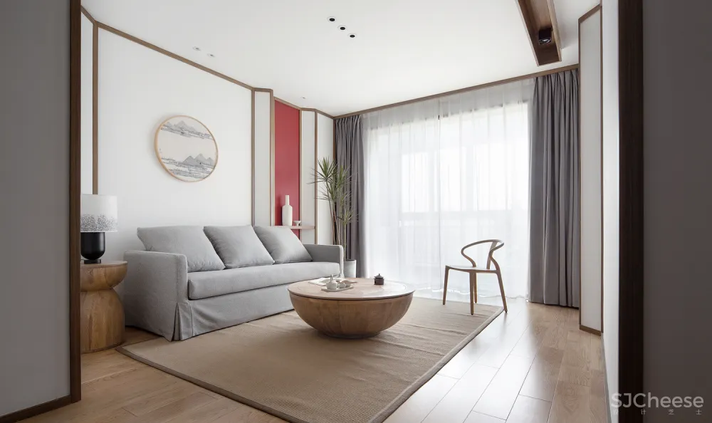 年轻人的中式,没有瓷器、屏风和红木家具,却美出诗意!