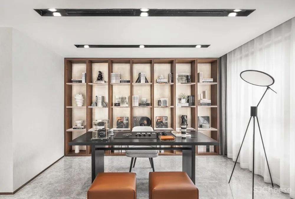 安想设计:156m² 现代雅致别墅,简约细腻