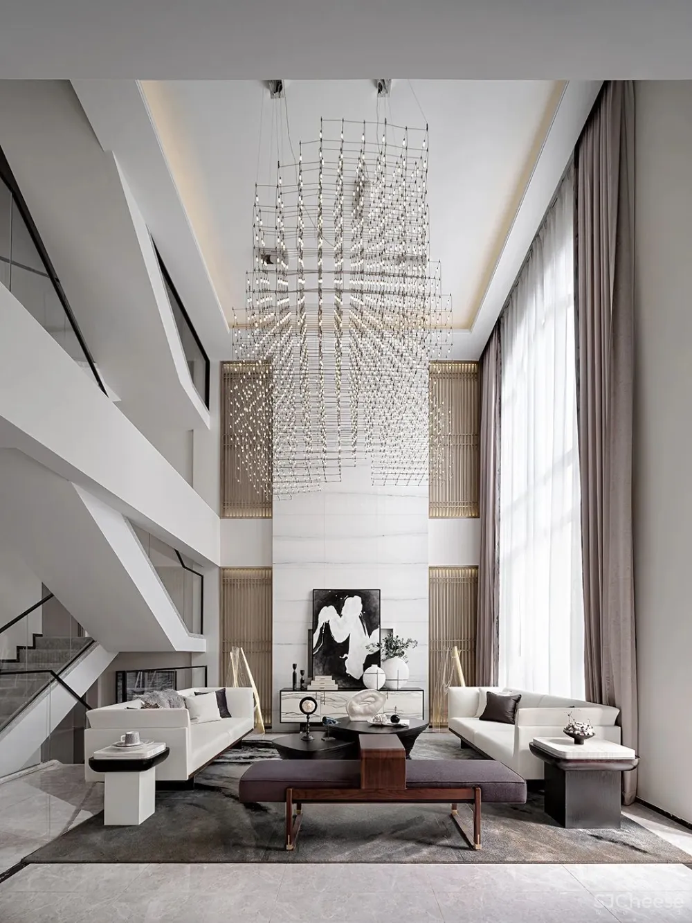 362m² 去繁从简,置身于艺术的灵动雅趣