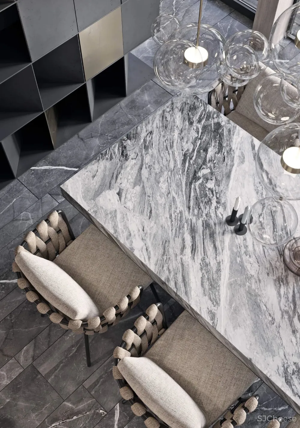 大理石怎么用，才能豪得清新脱俗？