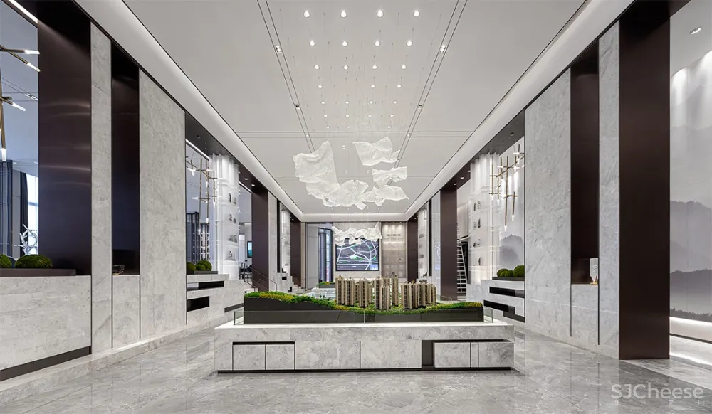 EHOO易虎设计 | 惠东海伦堡弘诚厚园销售中心