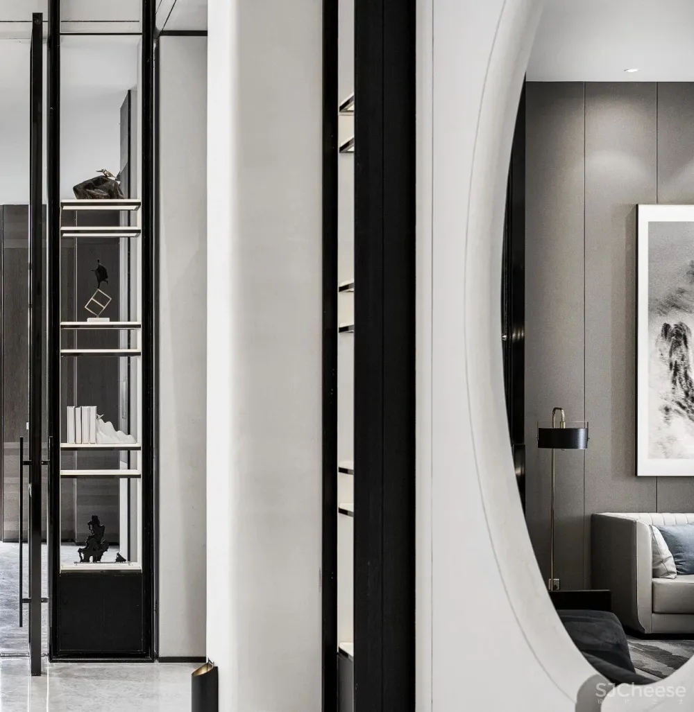 极致白意境,泼墨水云间