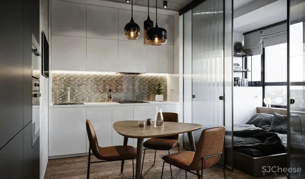 41㎡一居室，简单漂亮！