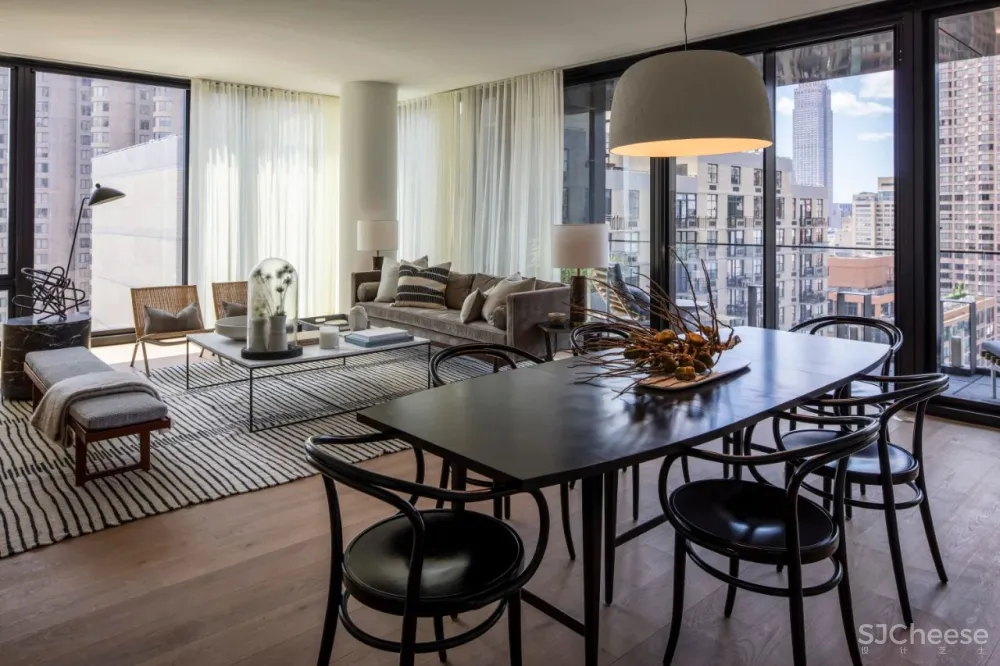 Richard Meier 设计的公寓楼,极简主义精装够低调、也够奢华!