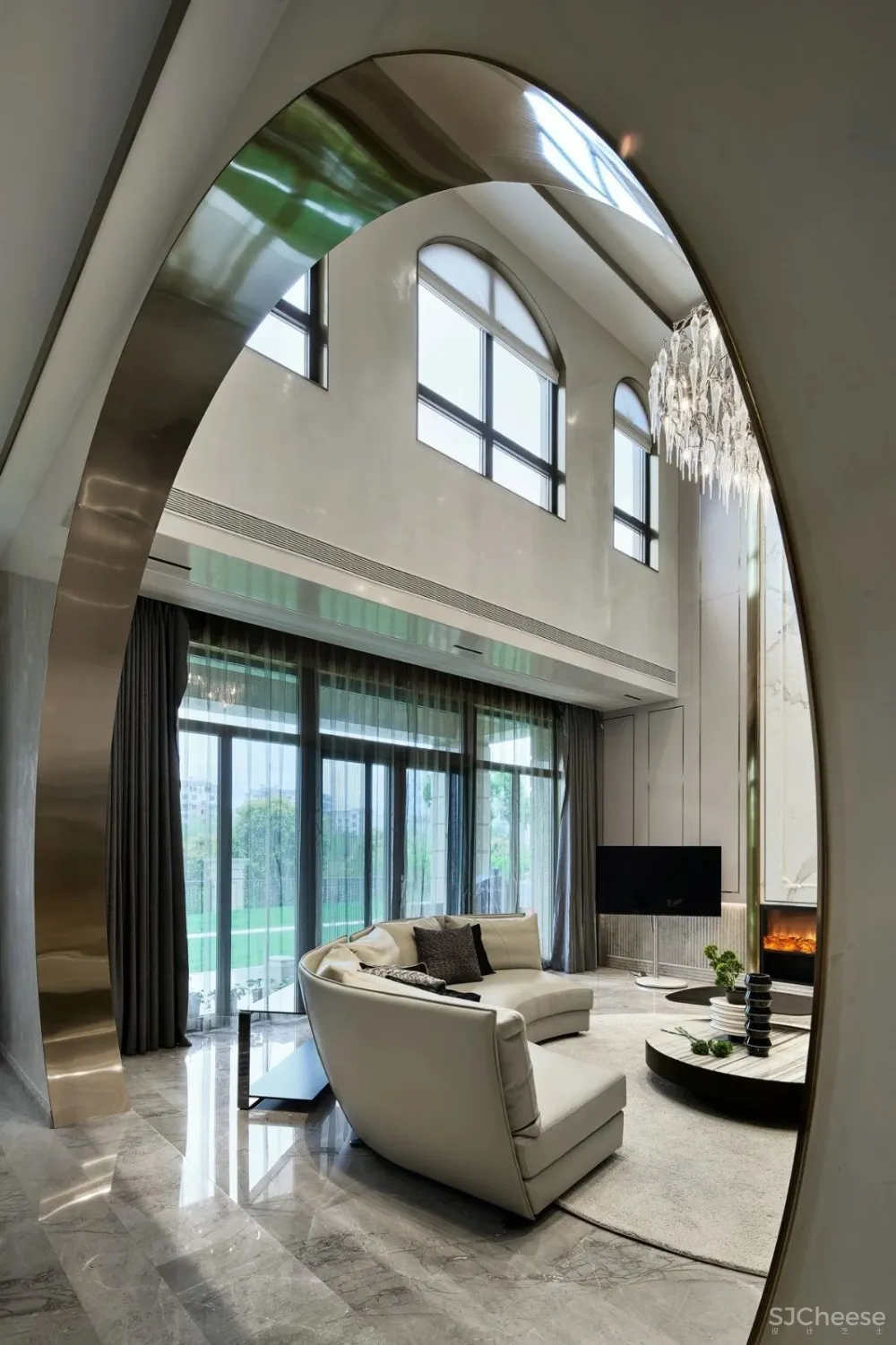 现代精巧简奢别墅，舒适自然，时尚别致 力设计