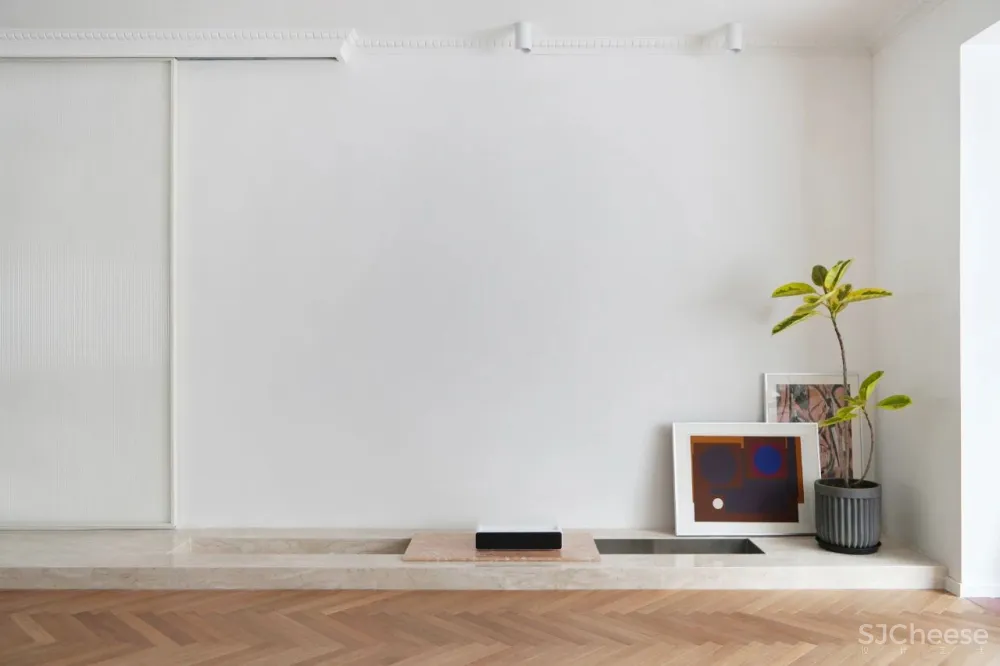 180㎡的两居室，这样留白才大气！