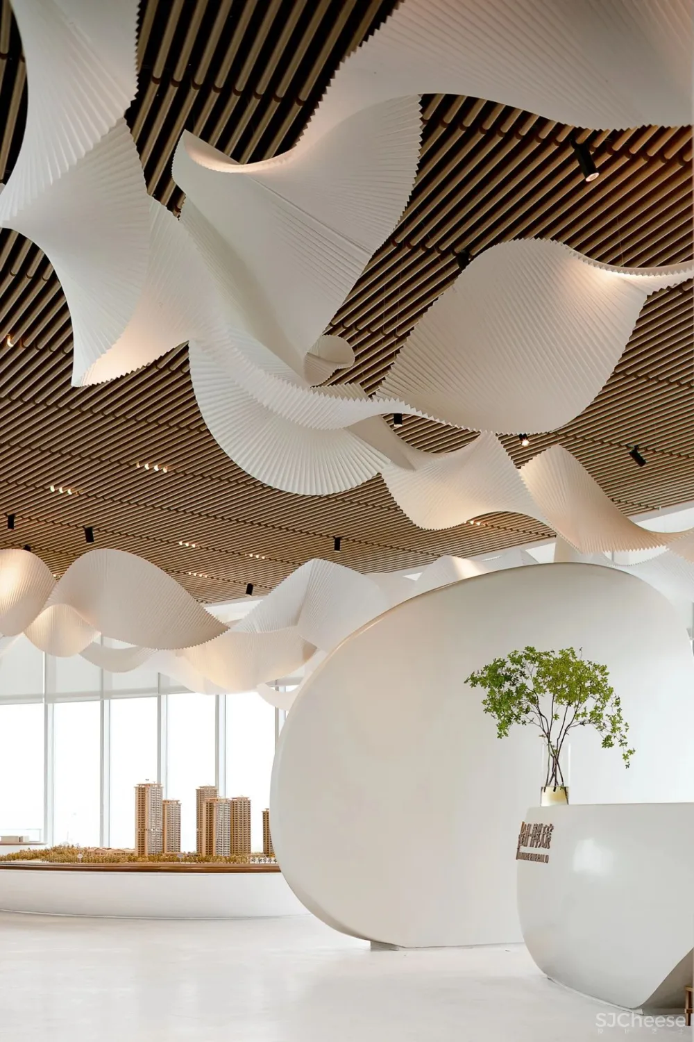 AOD设计新作丨邕江的漂浮售楼处