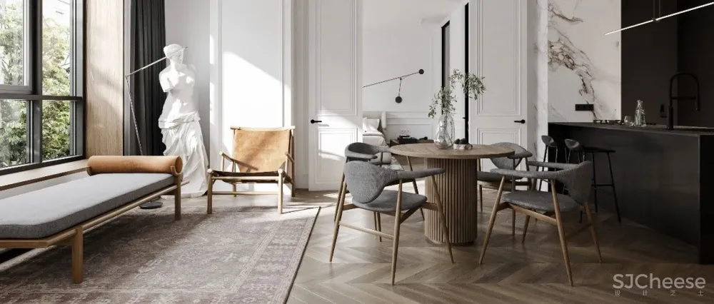 家里用好顶角线, 艺术感和古典范儿都有了