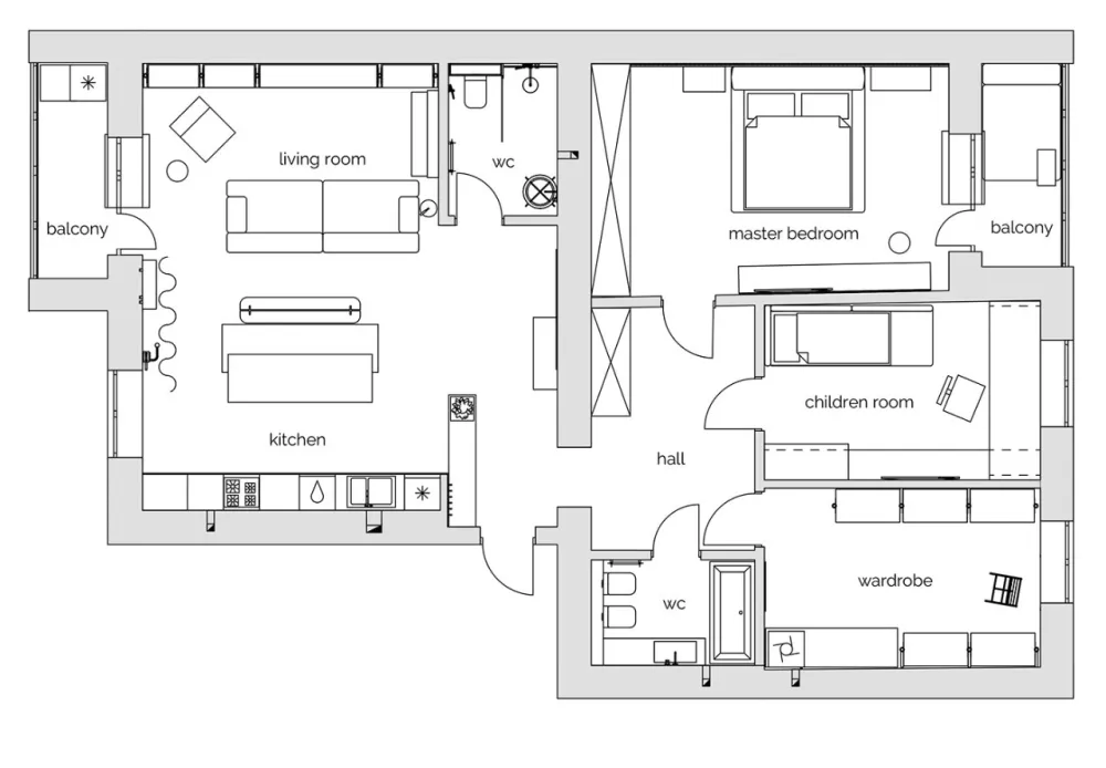 灰木色系住宅，干净优雅又大气！