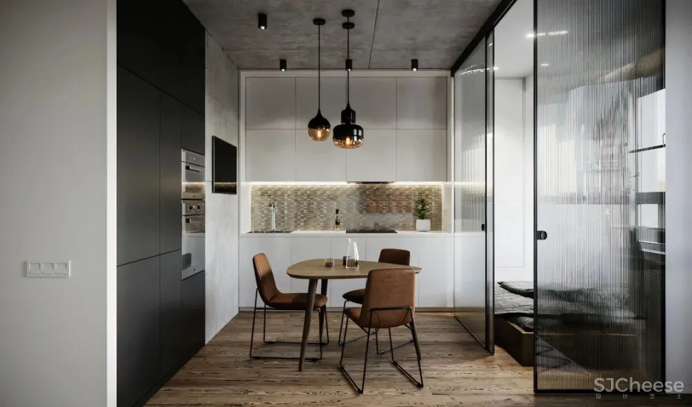 41㎡一居室，简单漂亮！