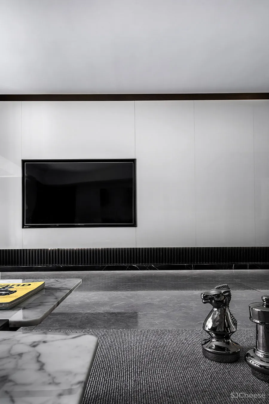 极简黑白灰,这样设计太有格调了!