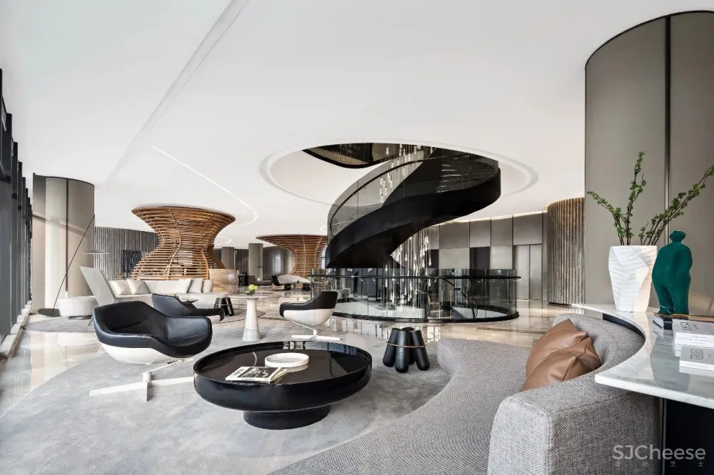 牧笛设计力作丨原木、灰砖,追求美感与质朴的平衡