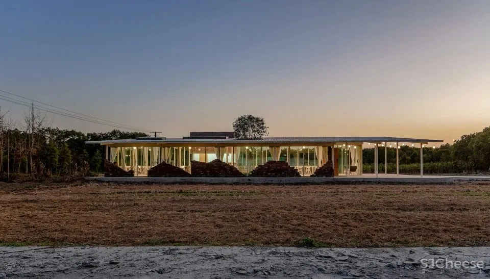 新作 崇明岛前哨村咖啡馆:脱离现代主义的纯粹 本义建筑