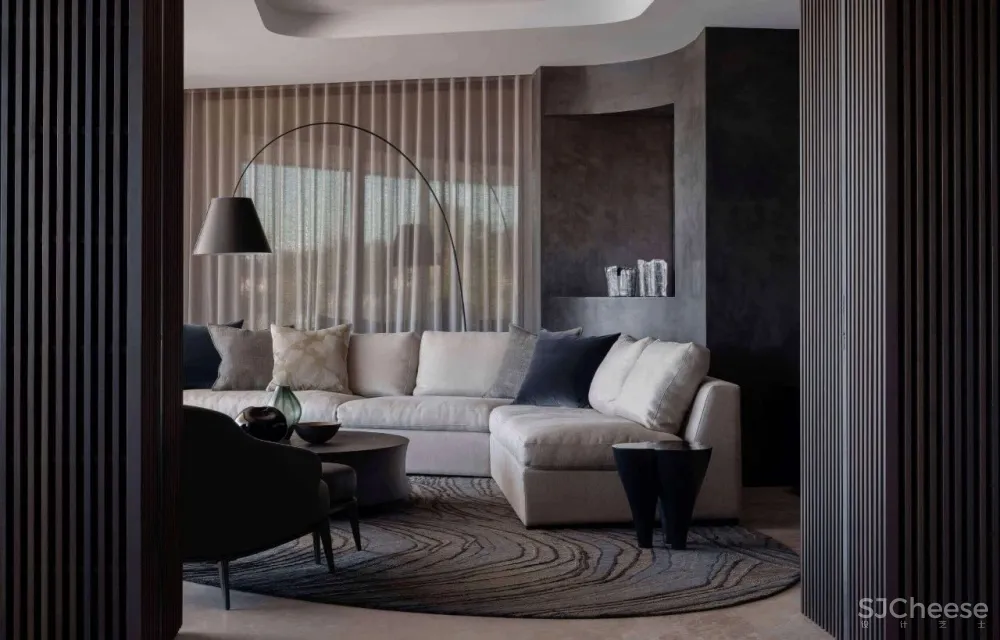 简约的大宅设计,恰当好处的细部表现