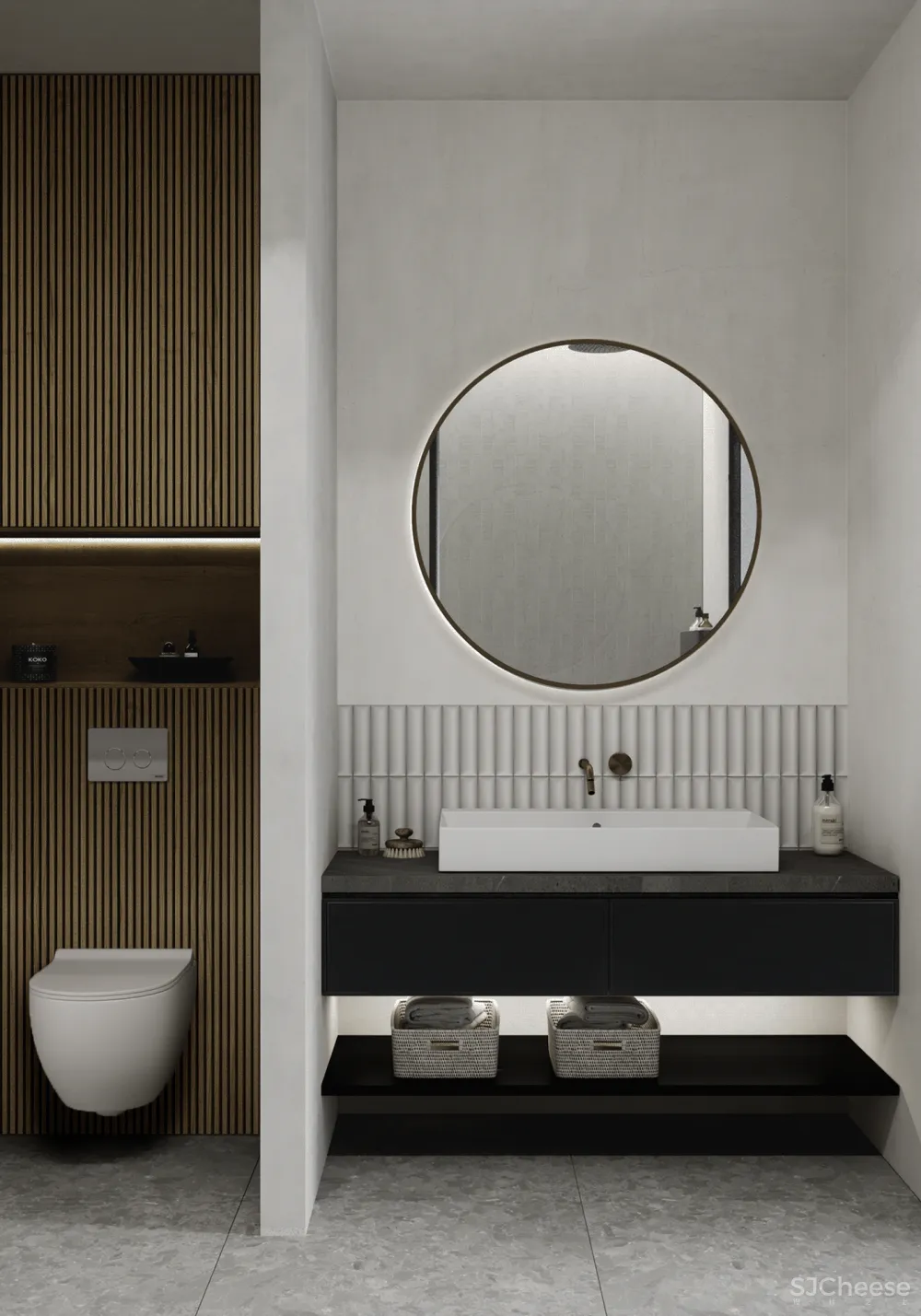 125㎡巴黎住宅，复古又简约的质感！