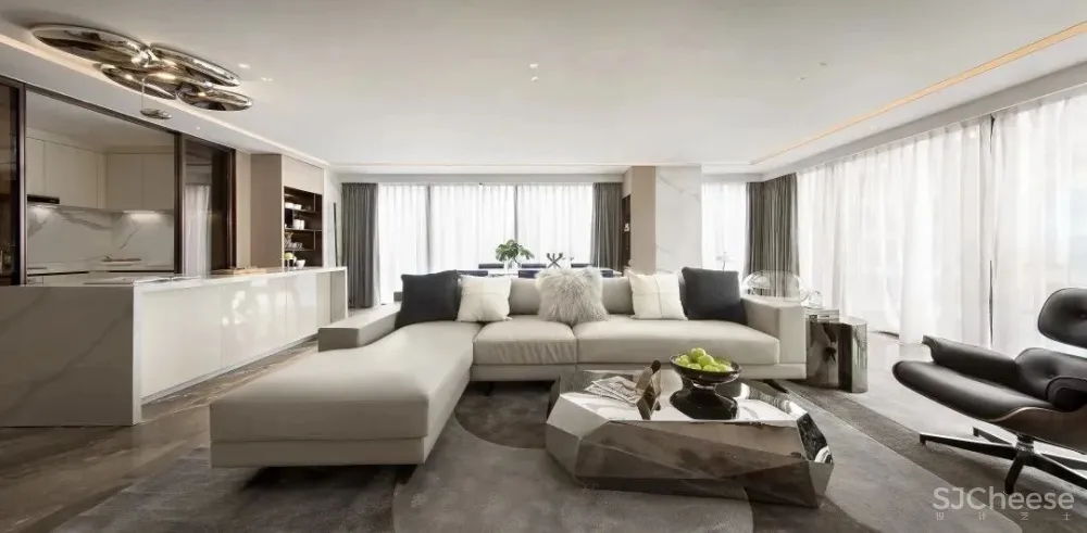 矩阵纵横作品 梵悦重庆天御A、C户型样板间设计