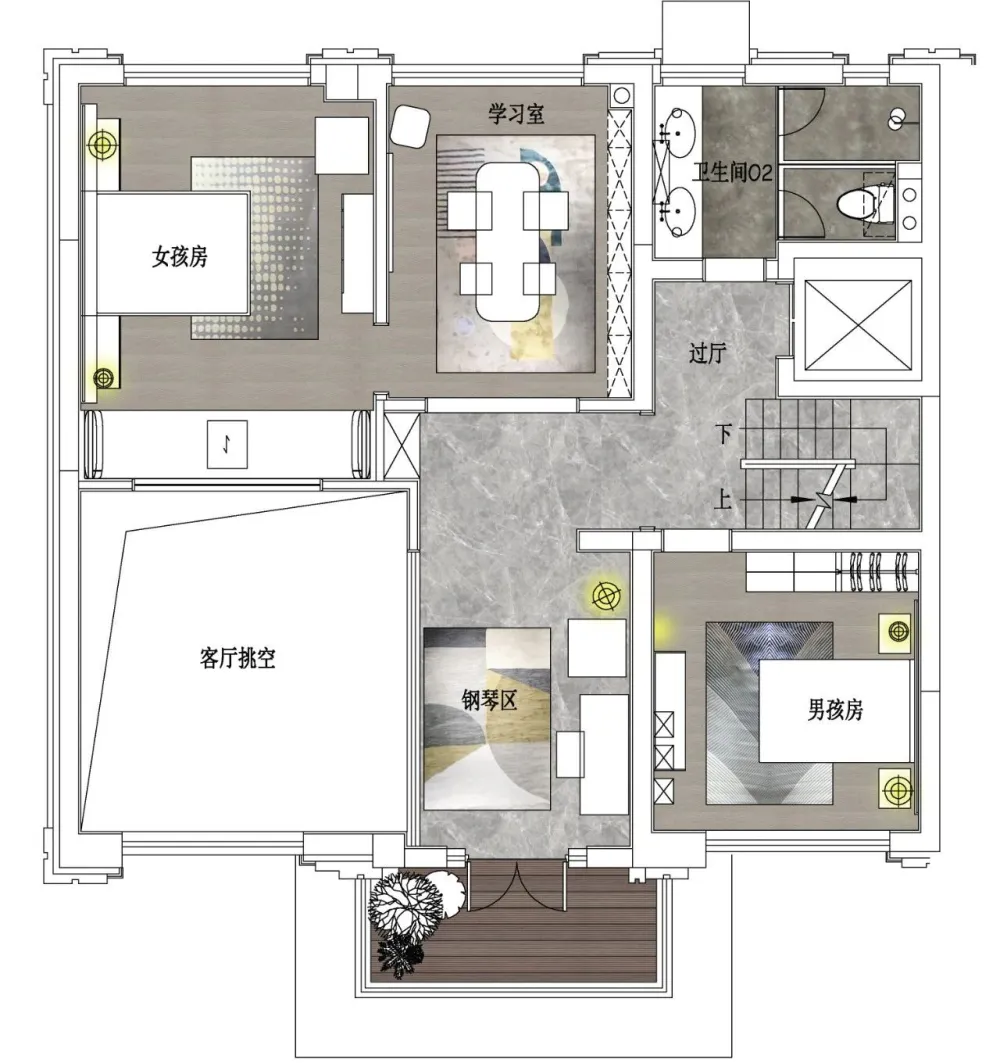 赛瑞迪普软装 中国·临沂「君悦和院」别墅