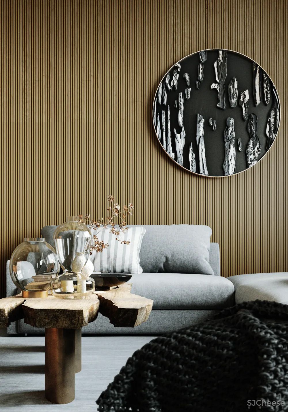 125㎡巴黎住宅，复古又简约的质感！