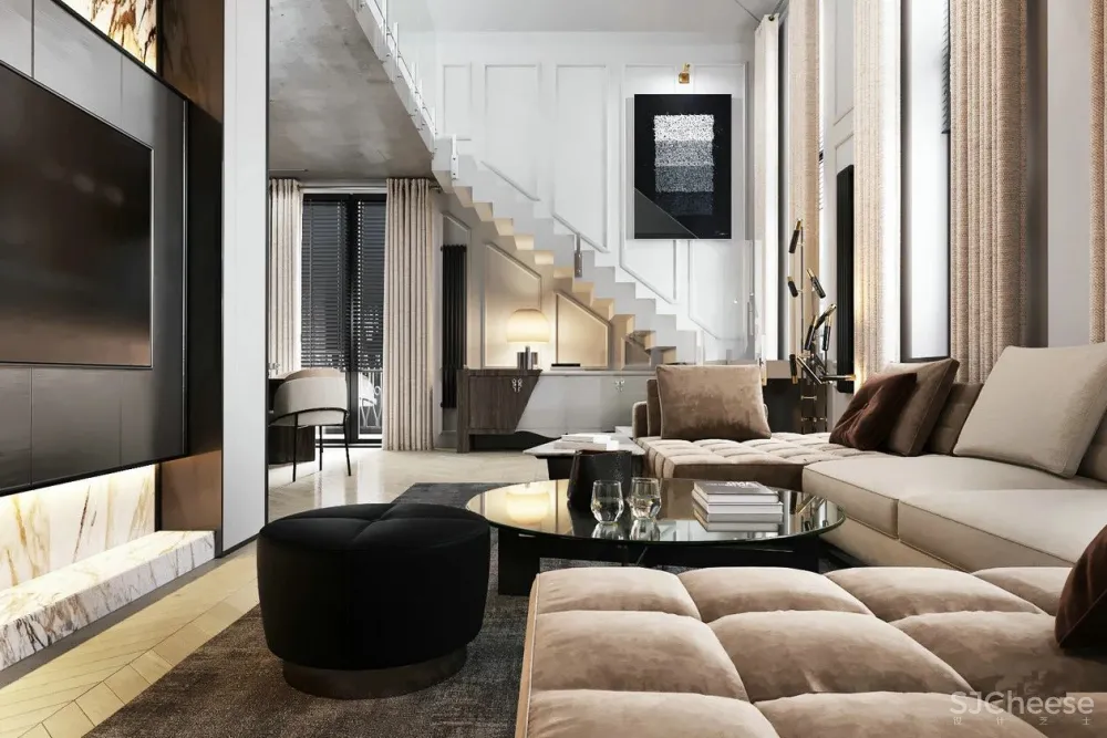 最美LOFT,小空间装出豪宅感!