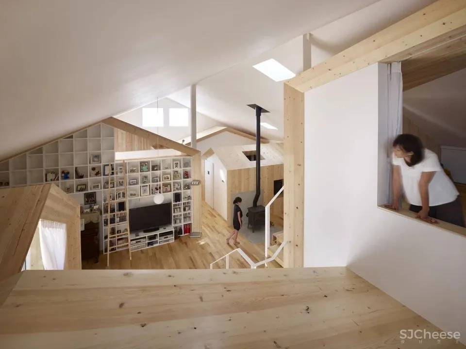 K住宅:房子里的村落,札幌 yoshichikatakagi associates