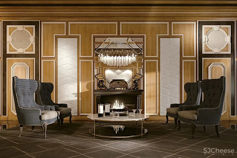 Prestige 木饰面登峰造极,堪称装饰艺术教科书