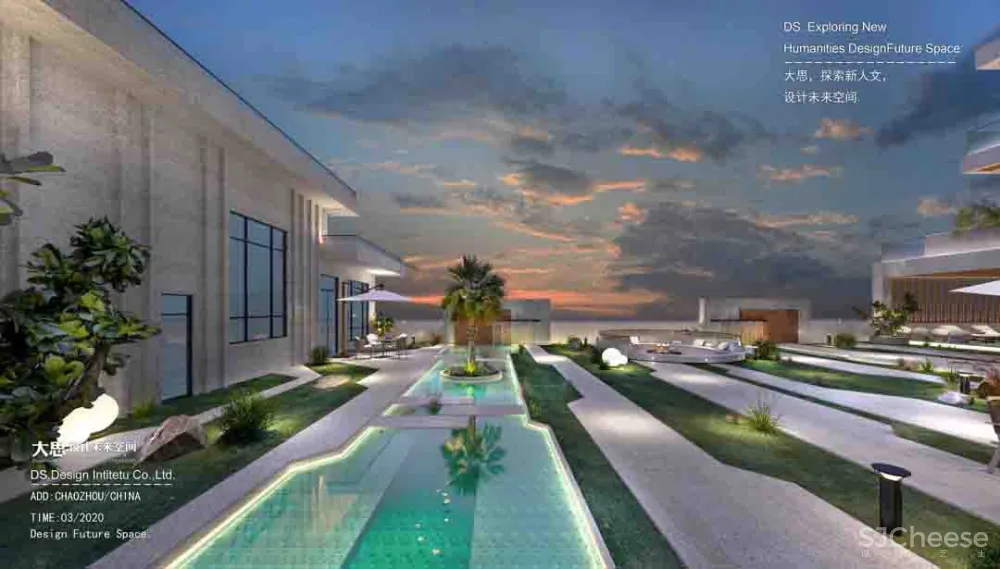 大思设计丨 假日阳光 水木别墅