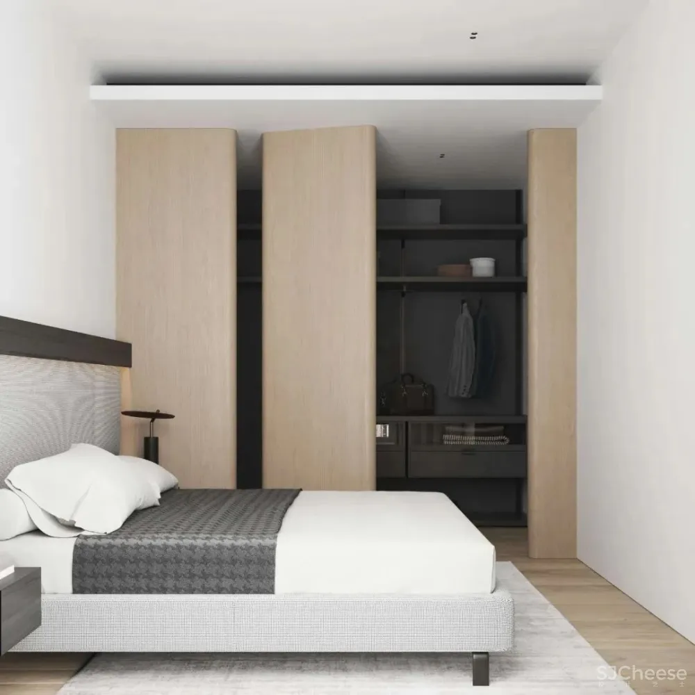 66㎡浅度灰私宅,简约不单调的质感生活!