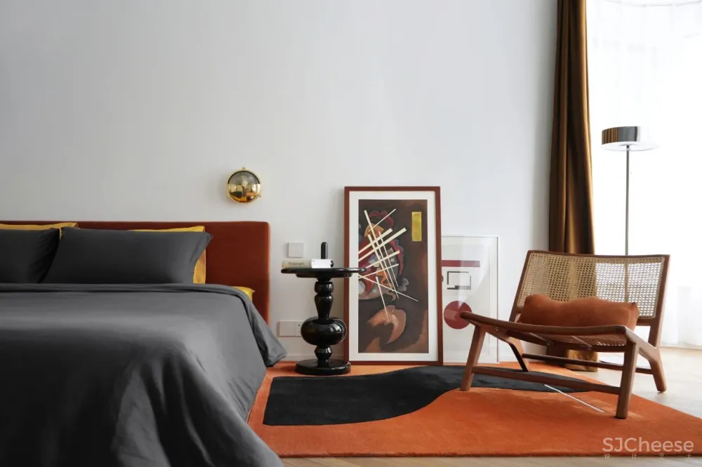 180㎡的两居室，这样留白才大气！