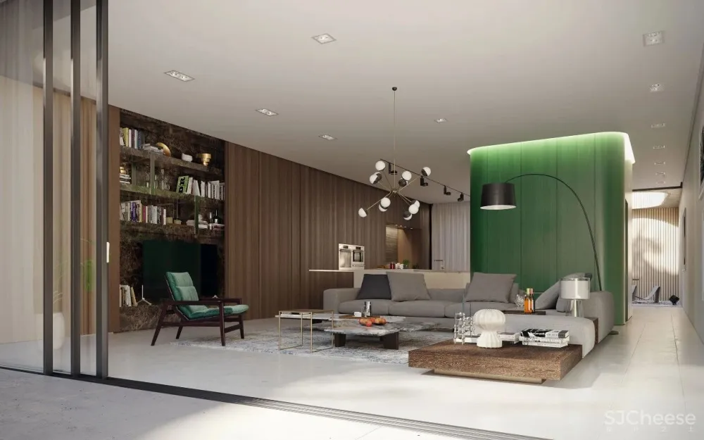 塞尔维亚极简设计,软装搭配太美了!