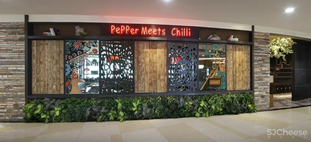 所有相遇都是久别重逢:“花椒遇见辣椒”火锅餐厅设计!