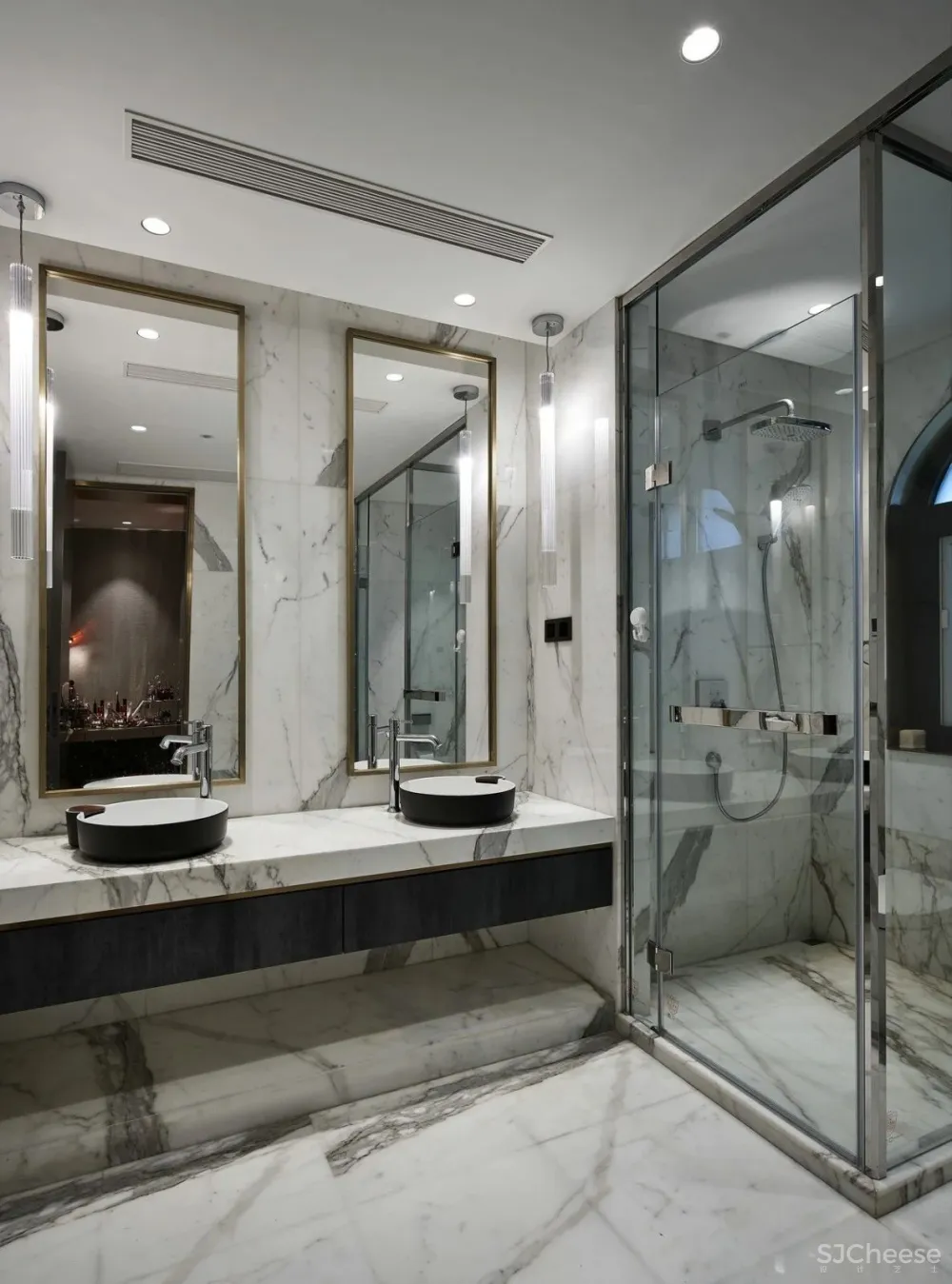 现代精巧简奢别墅，舒适自然，时尚别致 力设计