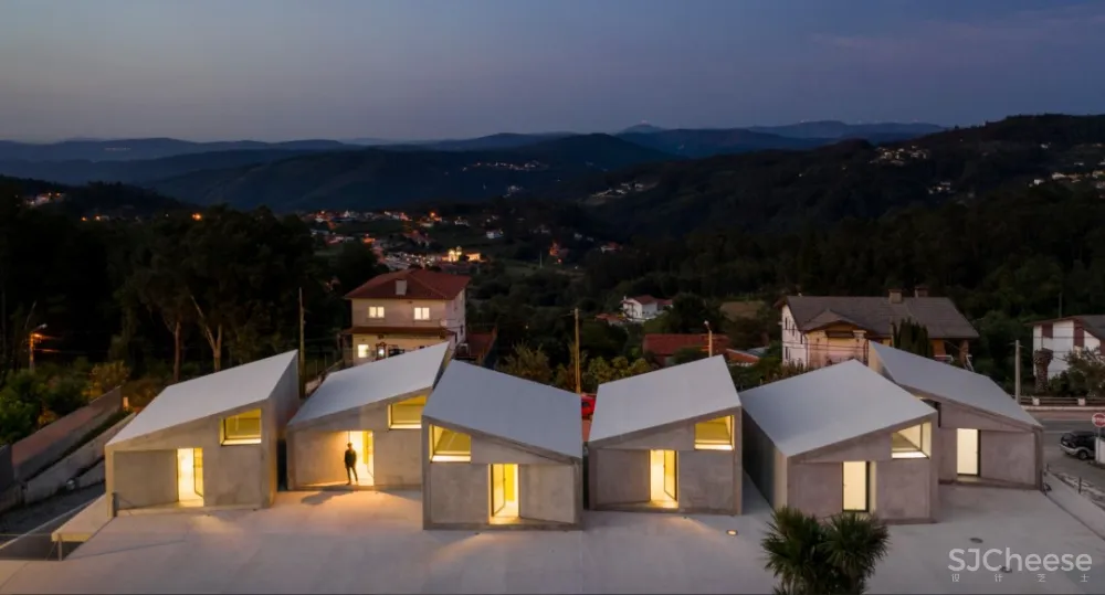 45㎡的混凝土LOFT，预制房也能有设计感！