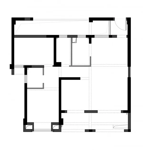 98㎡极简公寓，最纯粹的简约设计！