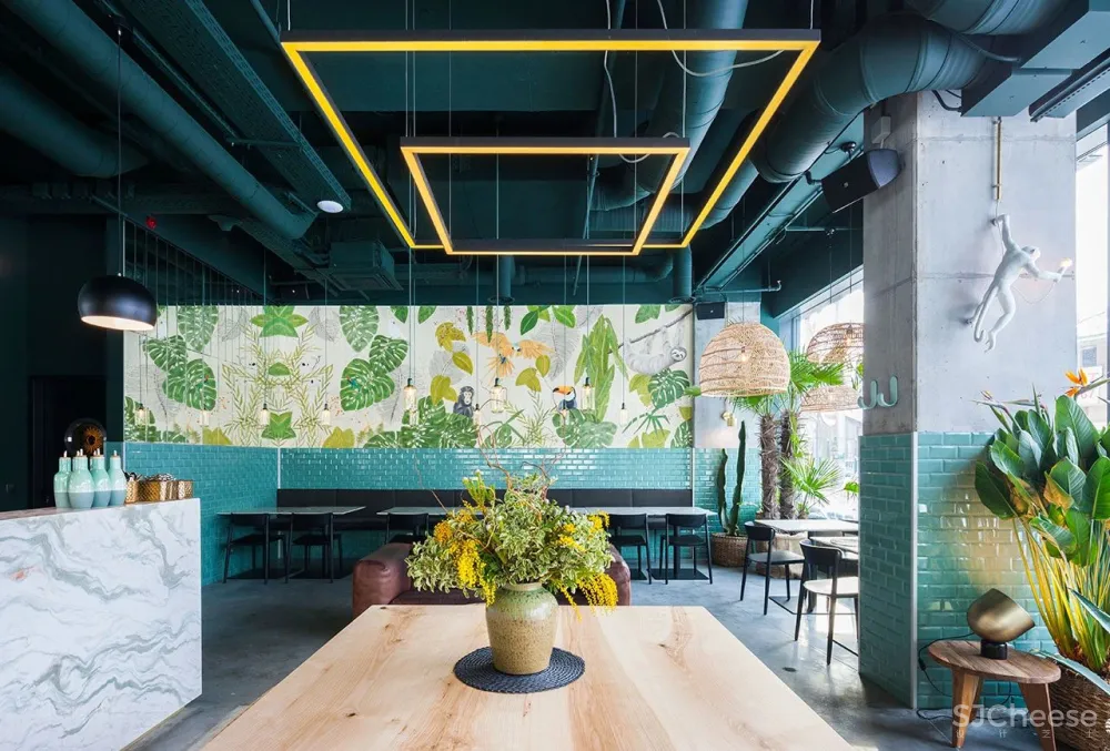 这样的餐厅设计,7秒钟!顾客就会爱上“你”