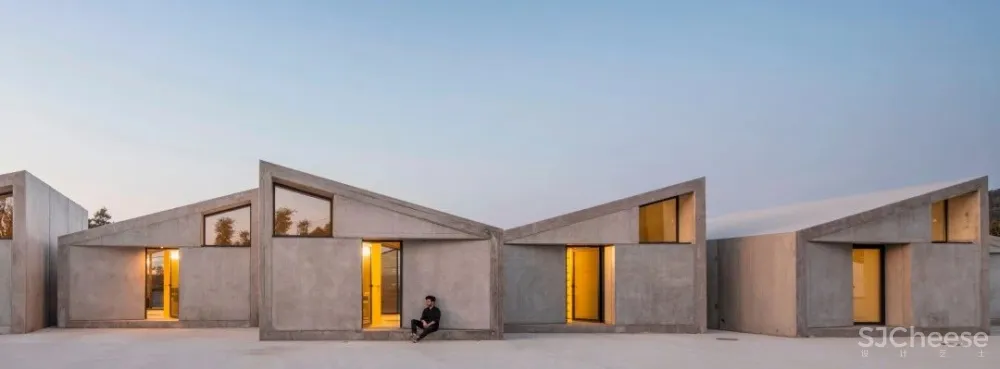 45㎡的混凝土LOFT，预制房也能有设计感！