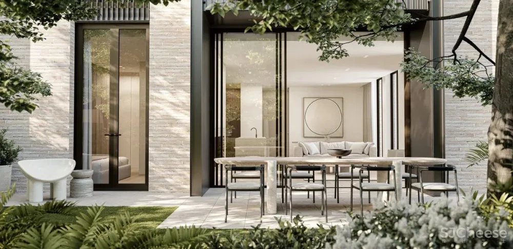 极简舒适住宅，给人一种宁静感！