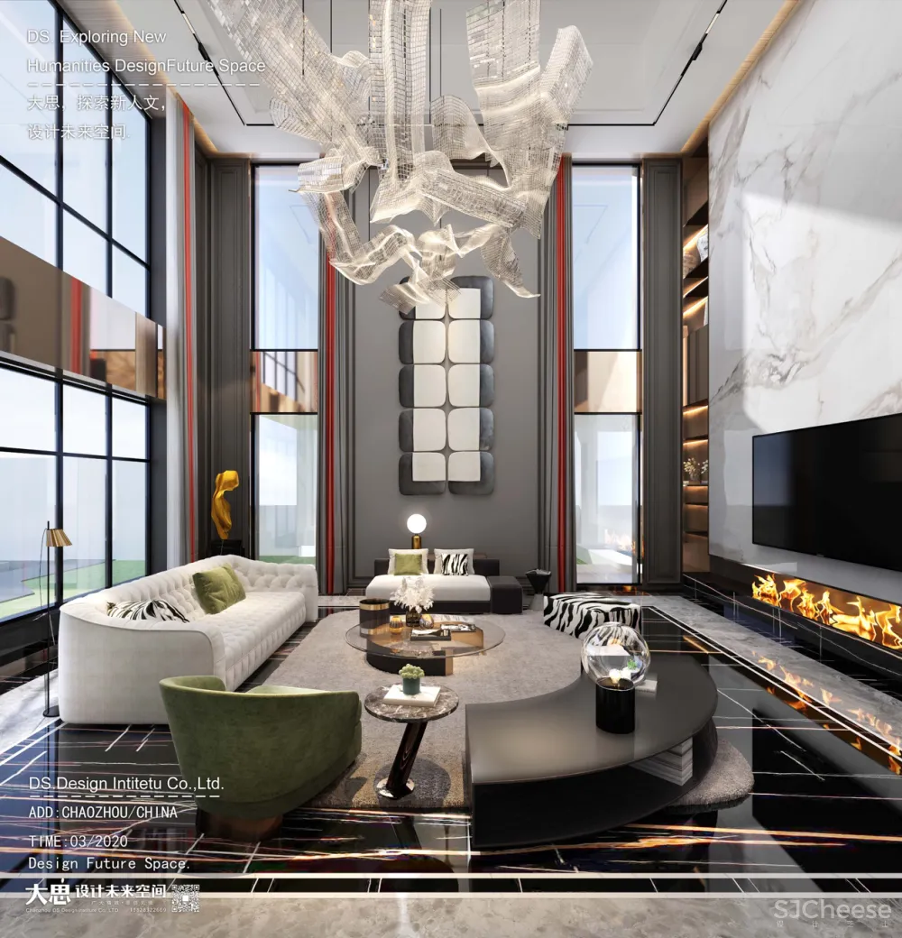 大思设计 丨 别墅简奢新风尚