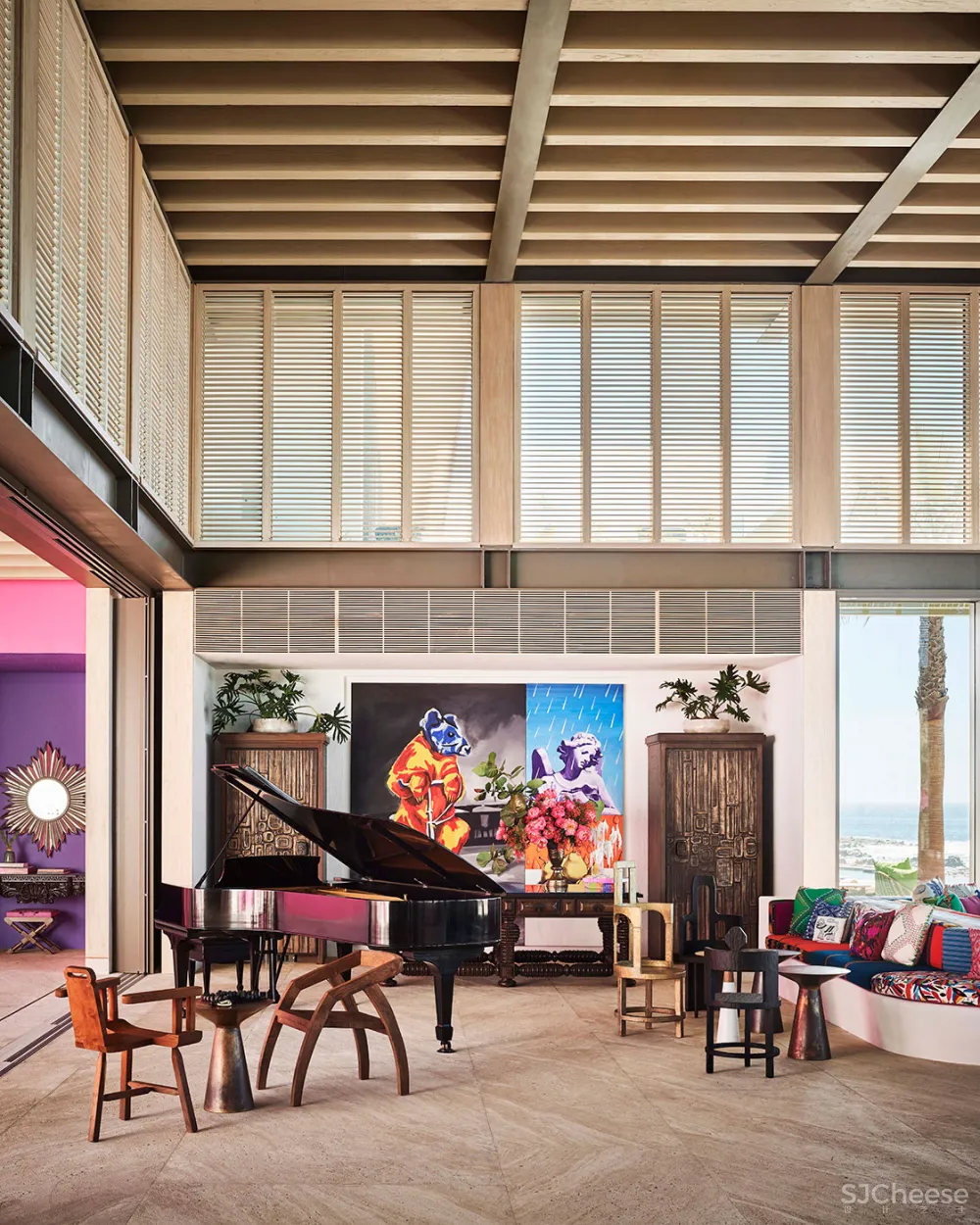 现代简约的度假屋,软装却这样设计,太梦幻了!