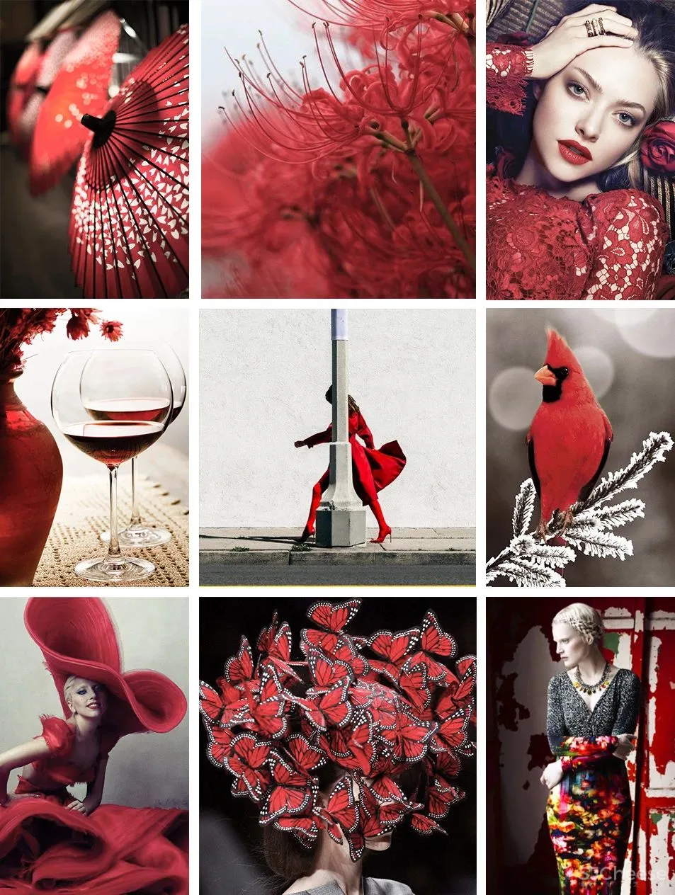 高级灰 红色，当代东方优雅美学的完美演绎