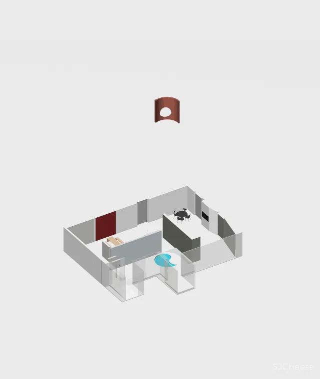 新作丨局限的空间,如何利用光打造不凡气质!