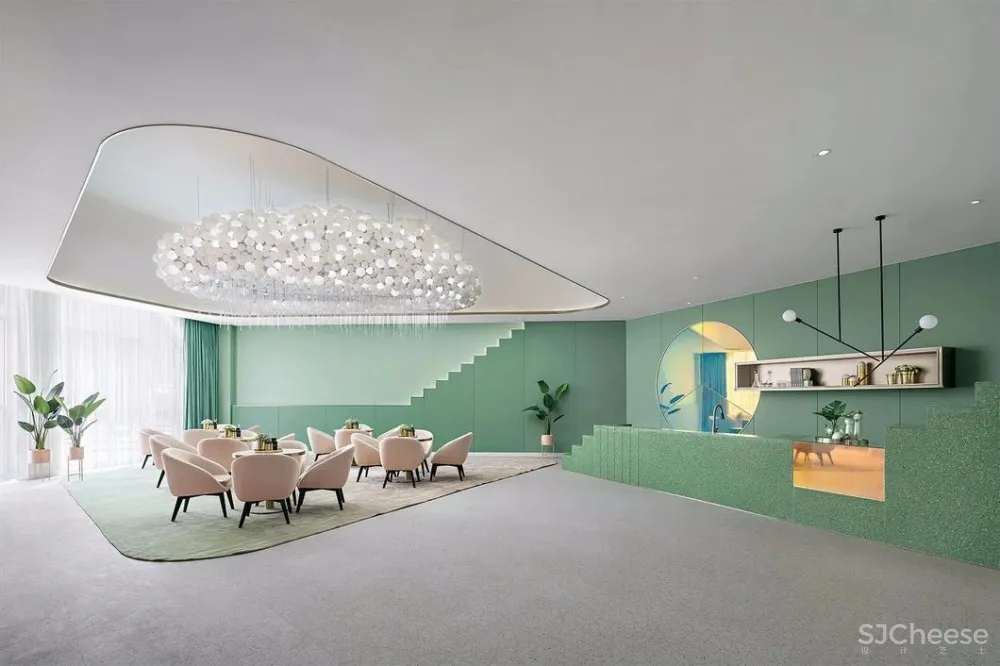 梦幻般的销售空间丨美到爆