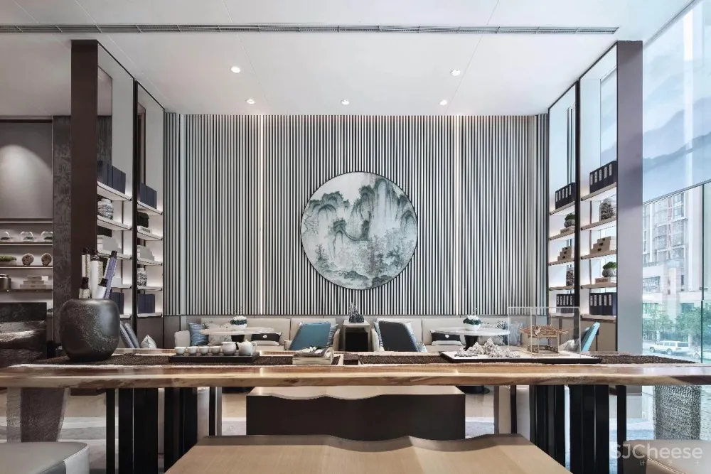 220㎡璀璨奢宅, 黑红配色,致敬经典!