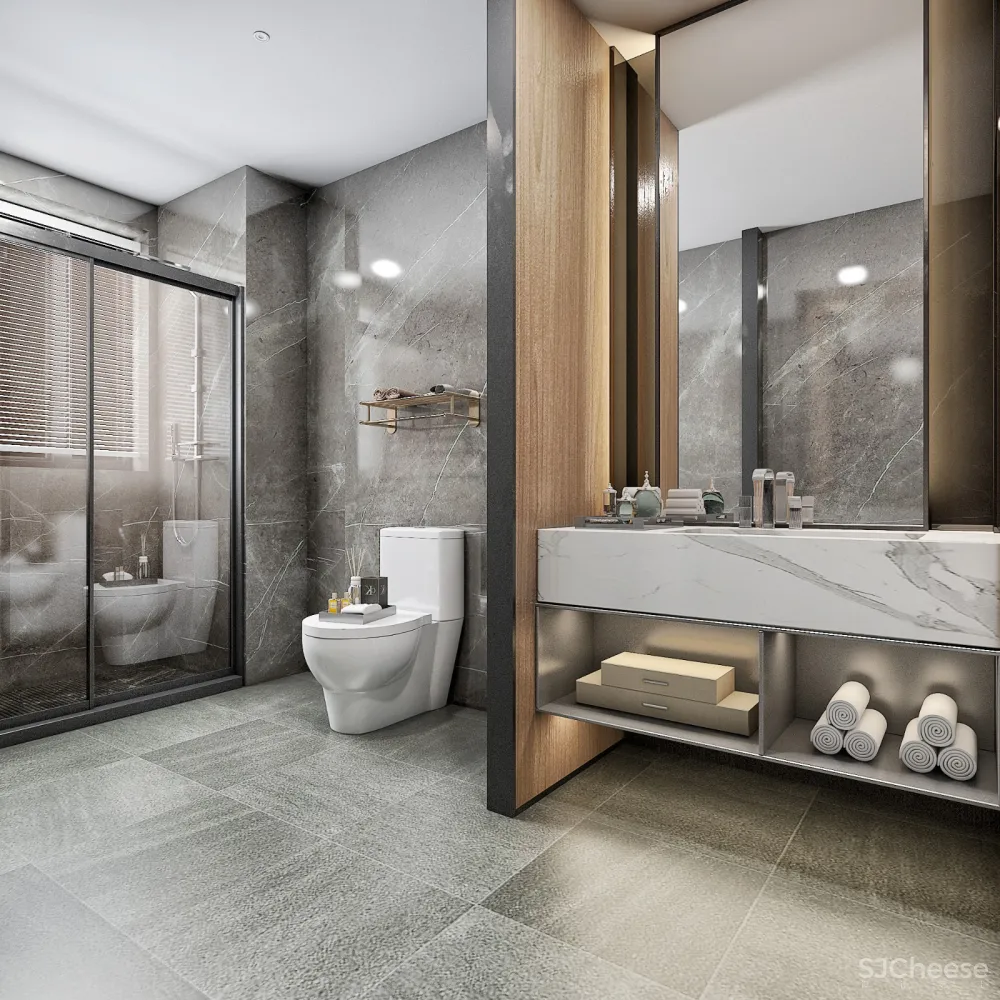 灰木色系住宅，干净优雅丨 崇德公馆样板间设计