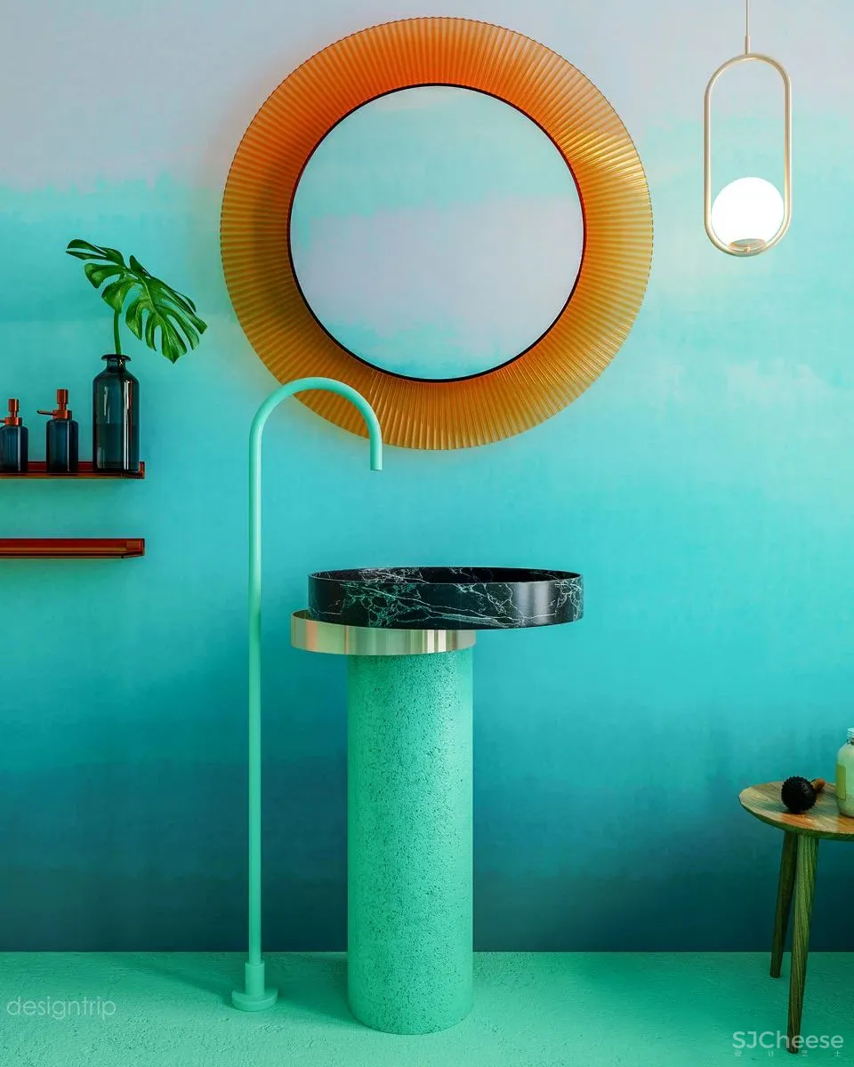 小户型·55㎡ 墨西哥自然色系公寓