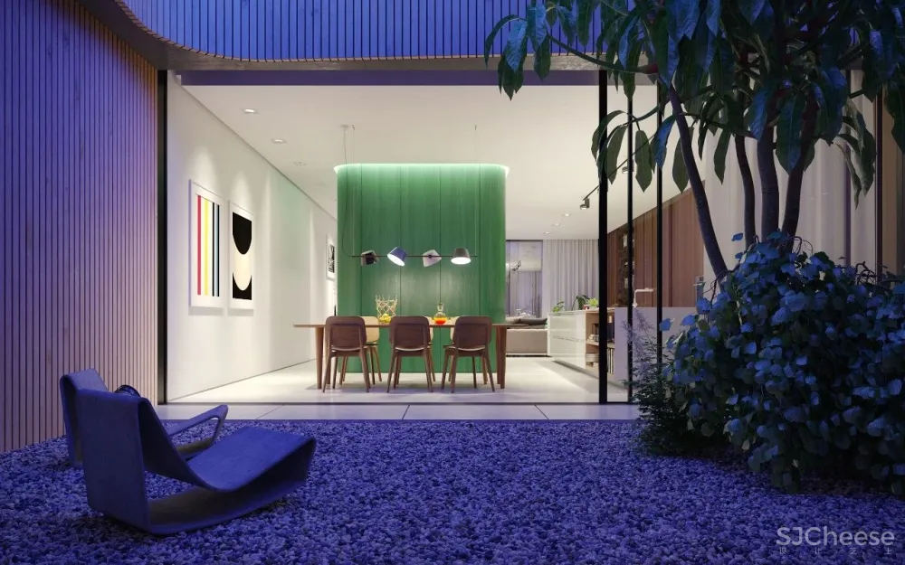 塞尔维亚极简设计,软装搭配太美了!