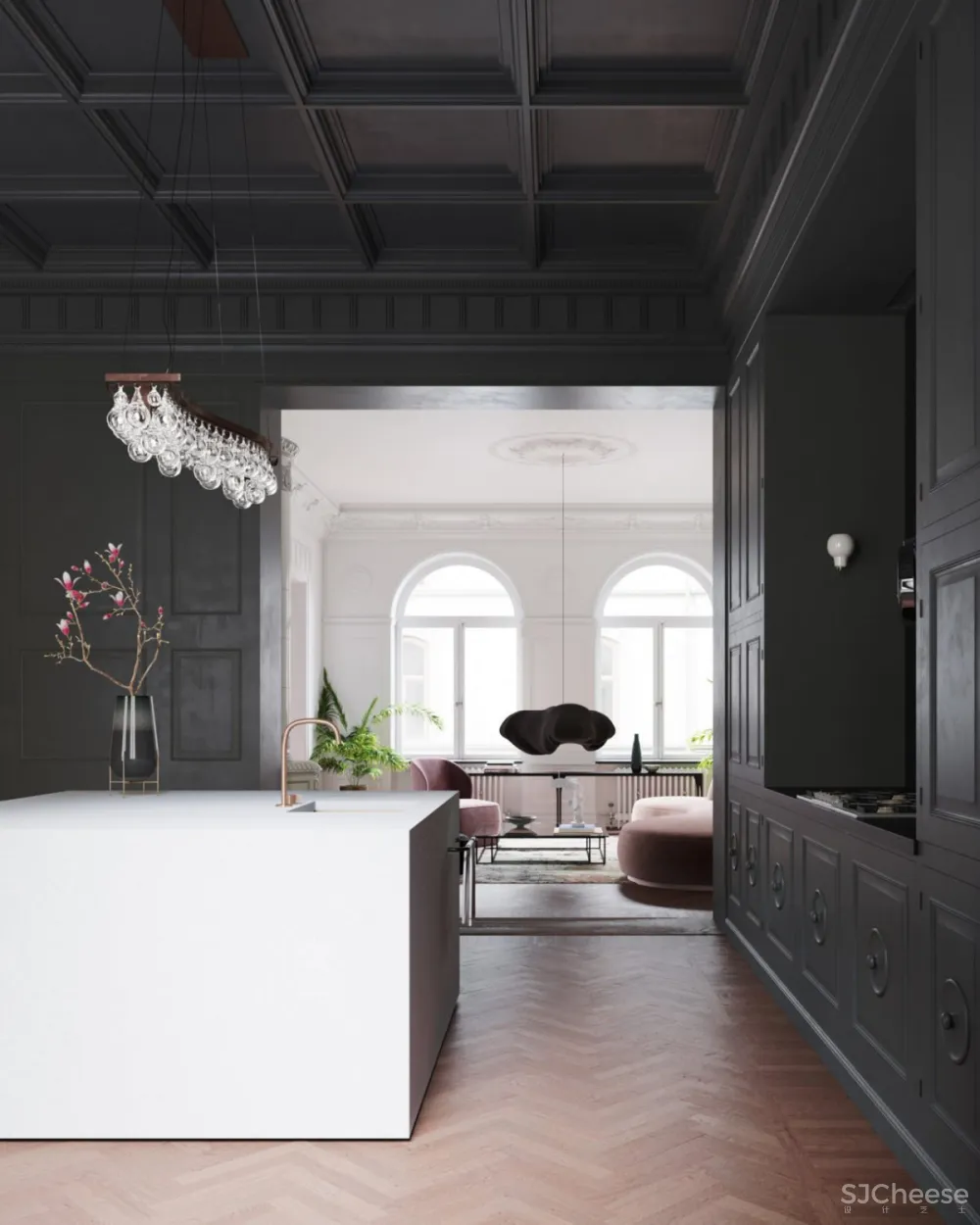 Tina Bergman | Stockholm Apartment , 北欧淡雅的极简主义