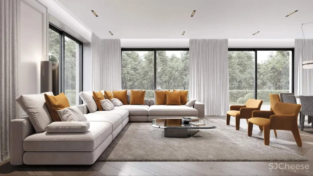 180㎡，德国的乡间别墅，轻奢新生活！