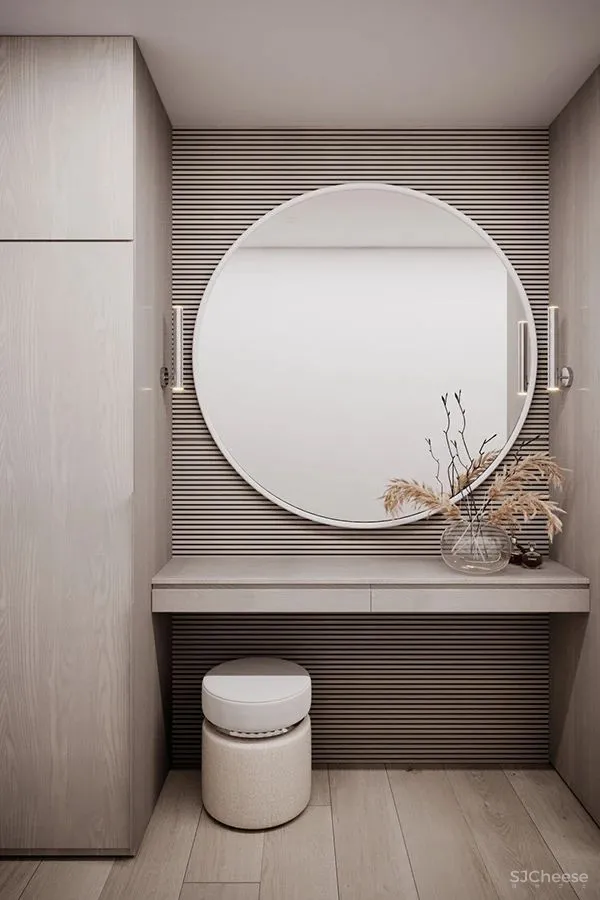 120㎡极简空间,平静和谐!